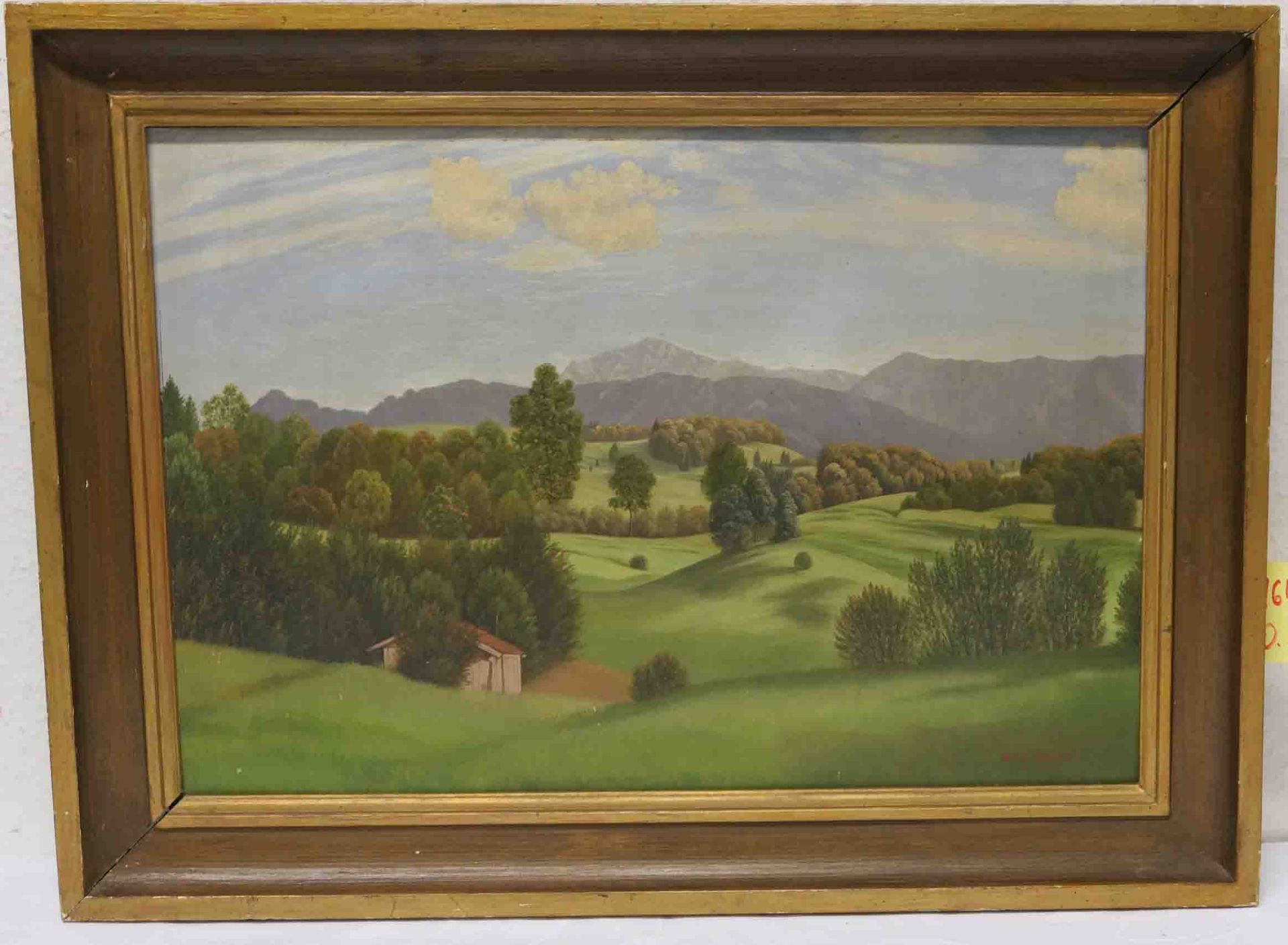 Goebel, Otto: "Hügelige Landschaft"