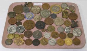 Sammlung von ca. 40 Medaillen und Plaketten