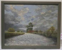 Uphoff, Carl Emil: "Worpsweder Landschaft"