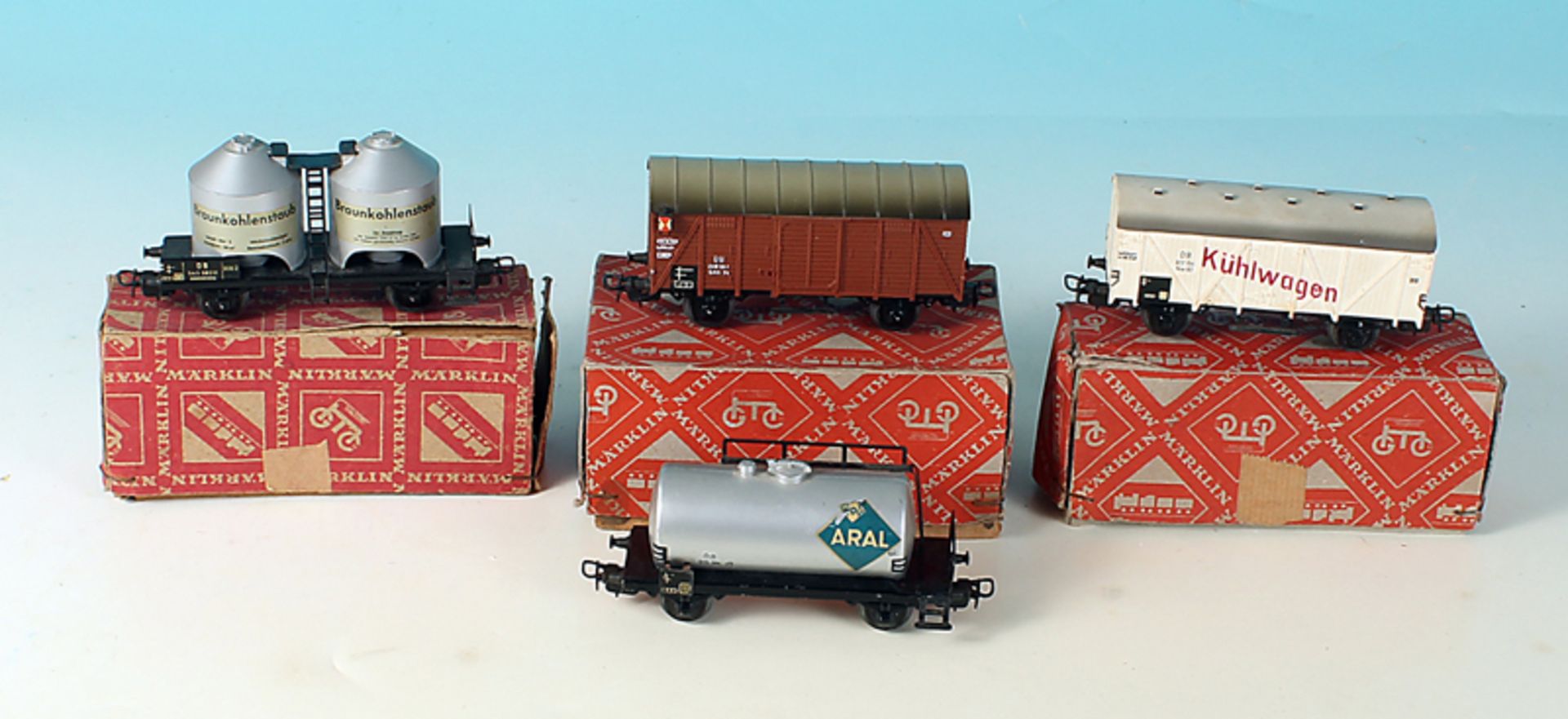 4 MÄRKLIN Güterwagen