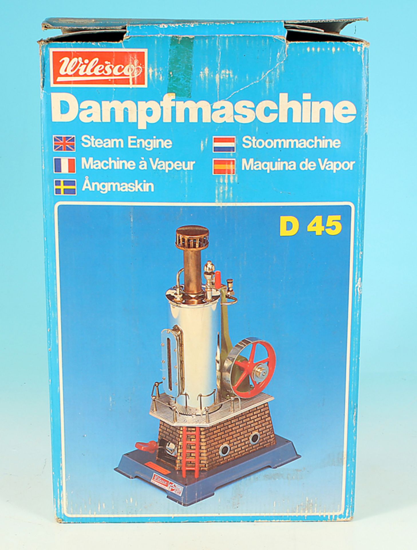 WILESCO stehende Dampfmaschine D 45