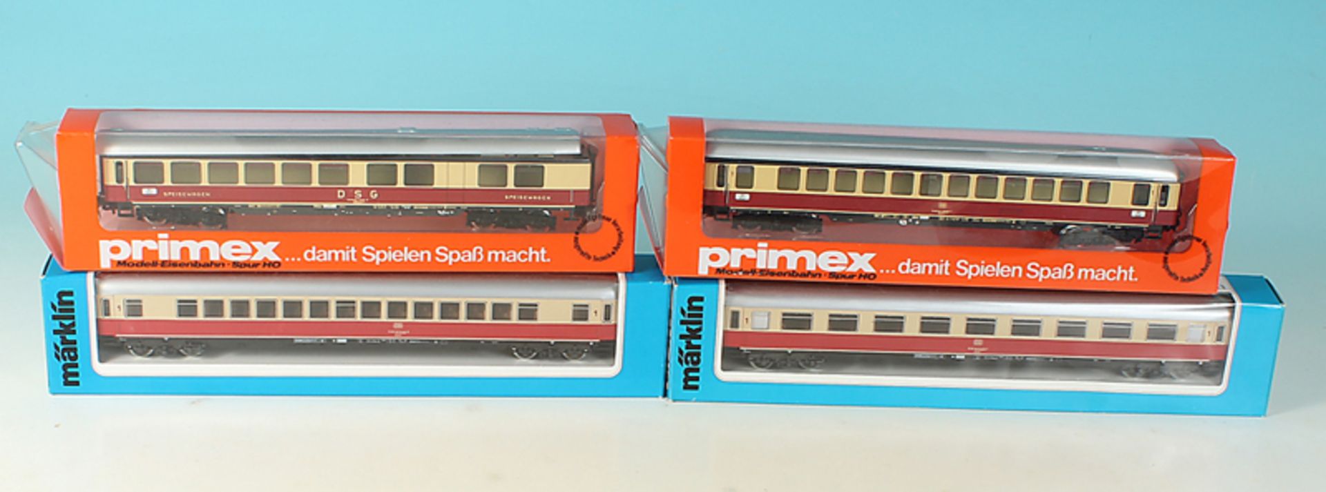 4 MÄRKLIN/PRIMEX Personenwagen