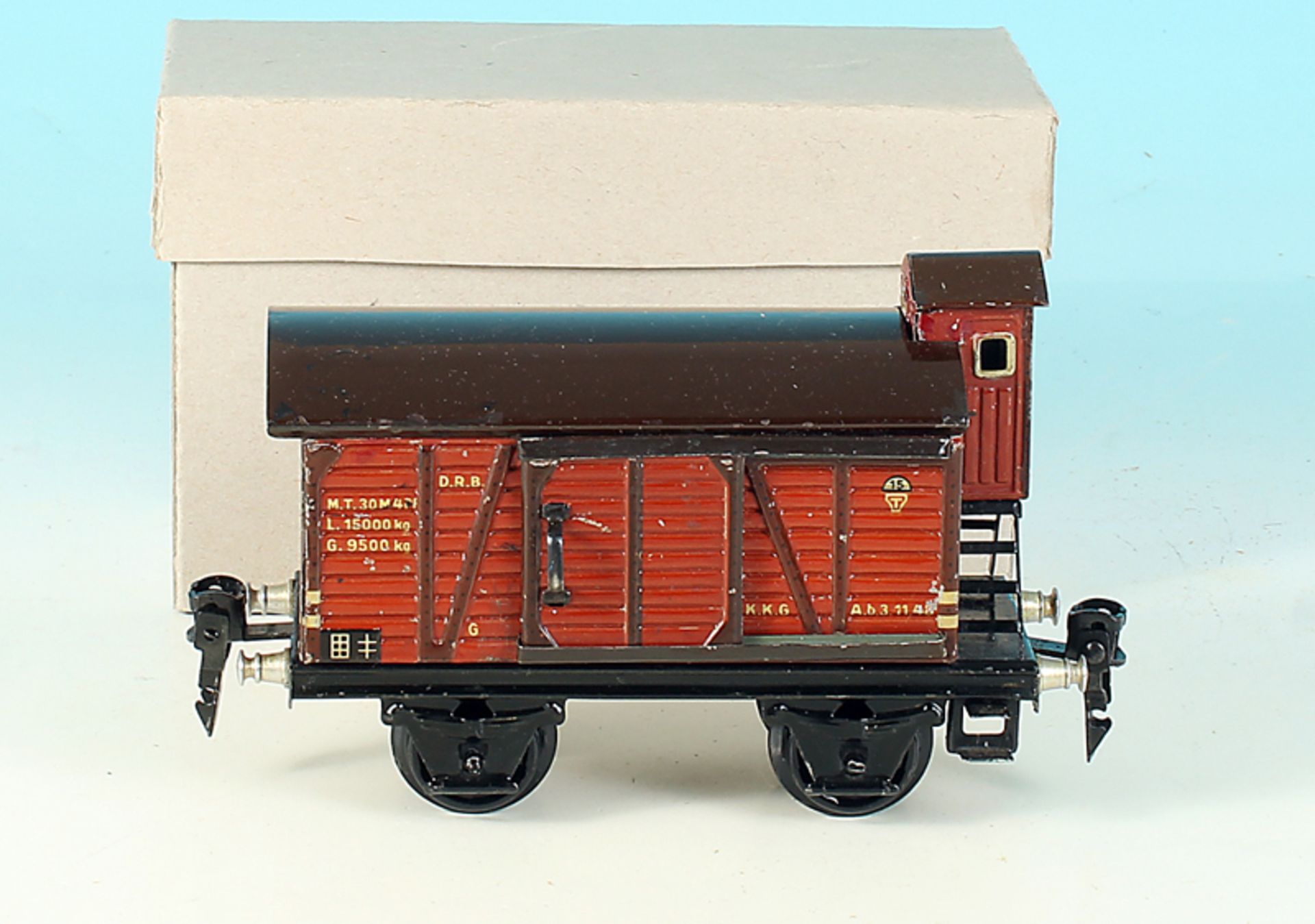 MÄRKLIN gedeckter Güterwagen 1696/0 -  Spur 0