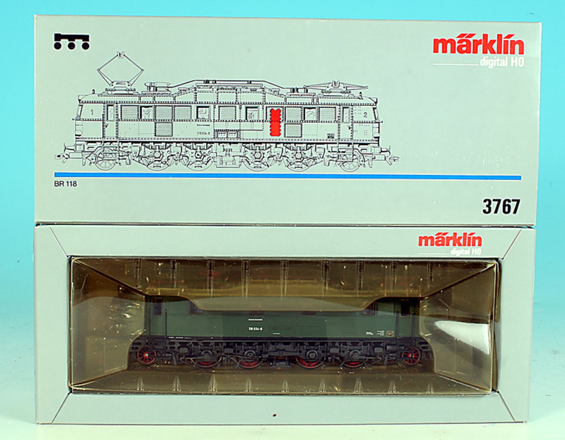 MÄRKLIN E-Lok BR 118 -  3767 -  digital