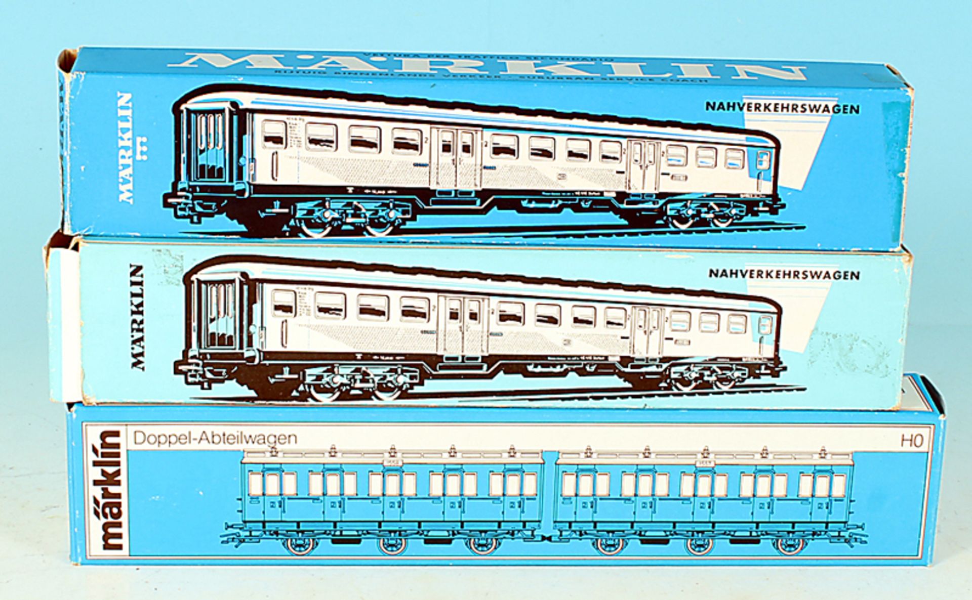 3 MÄRKLIN Personenwagen