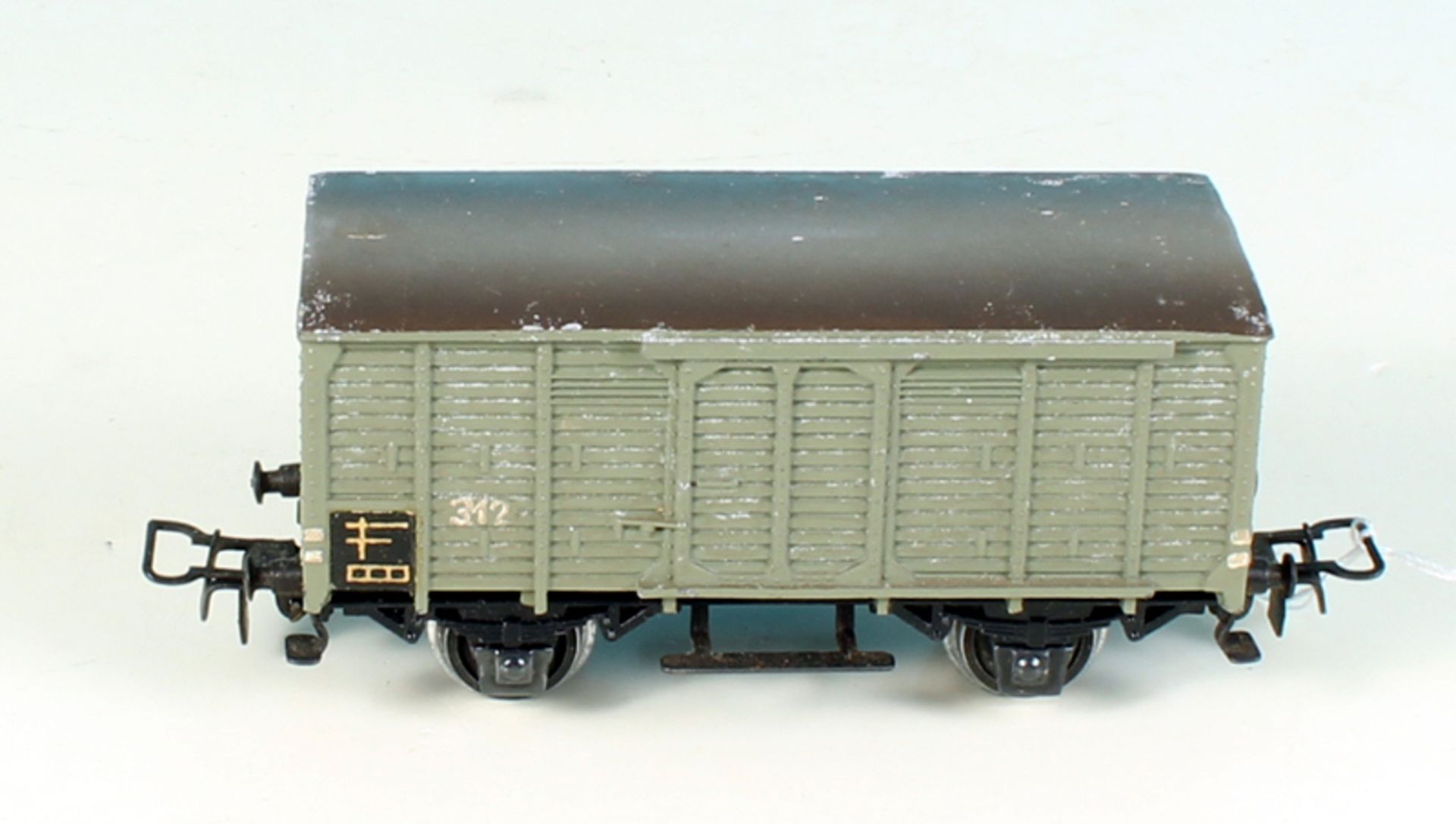 MÄRKLIN ged. Güterwagen 342 -  grau