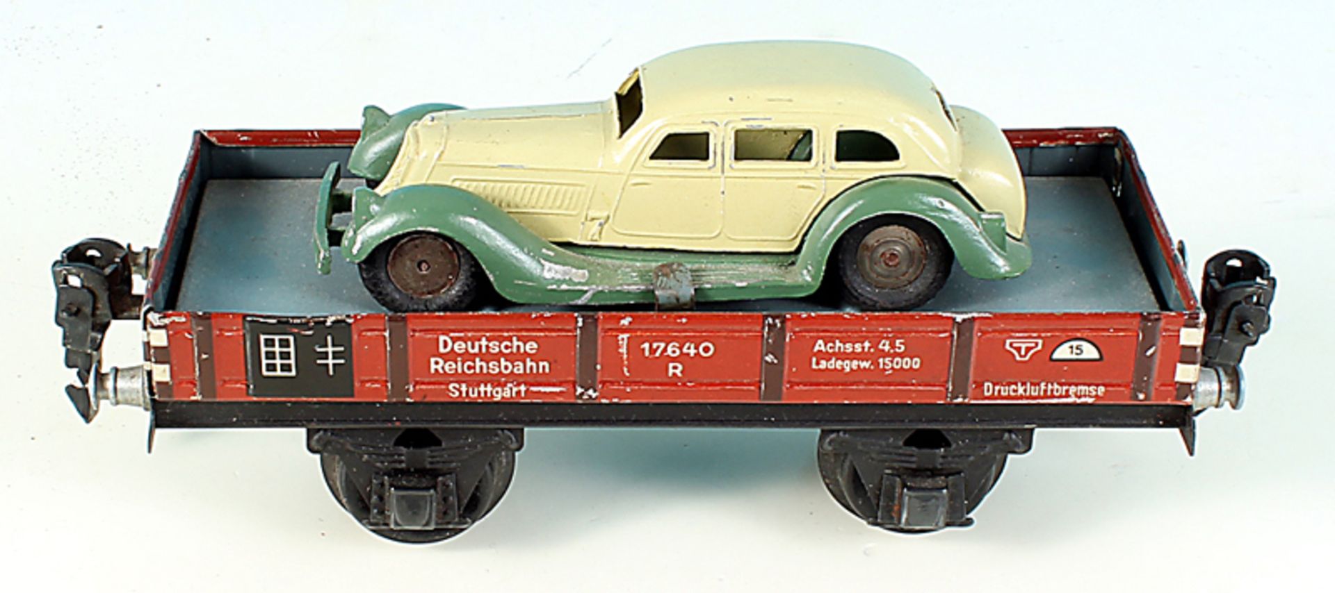 MÄRKLIN Autotransportwagen 1764 A -  Spur 0