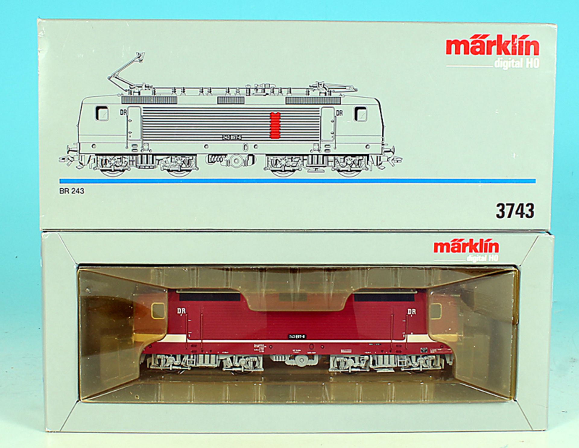 MÄRKLIN E-Lok BR 243 -  3743 -  digital