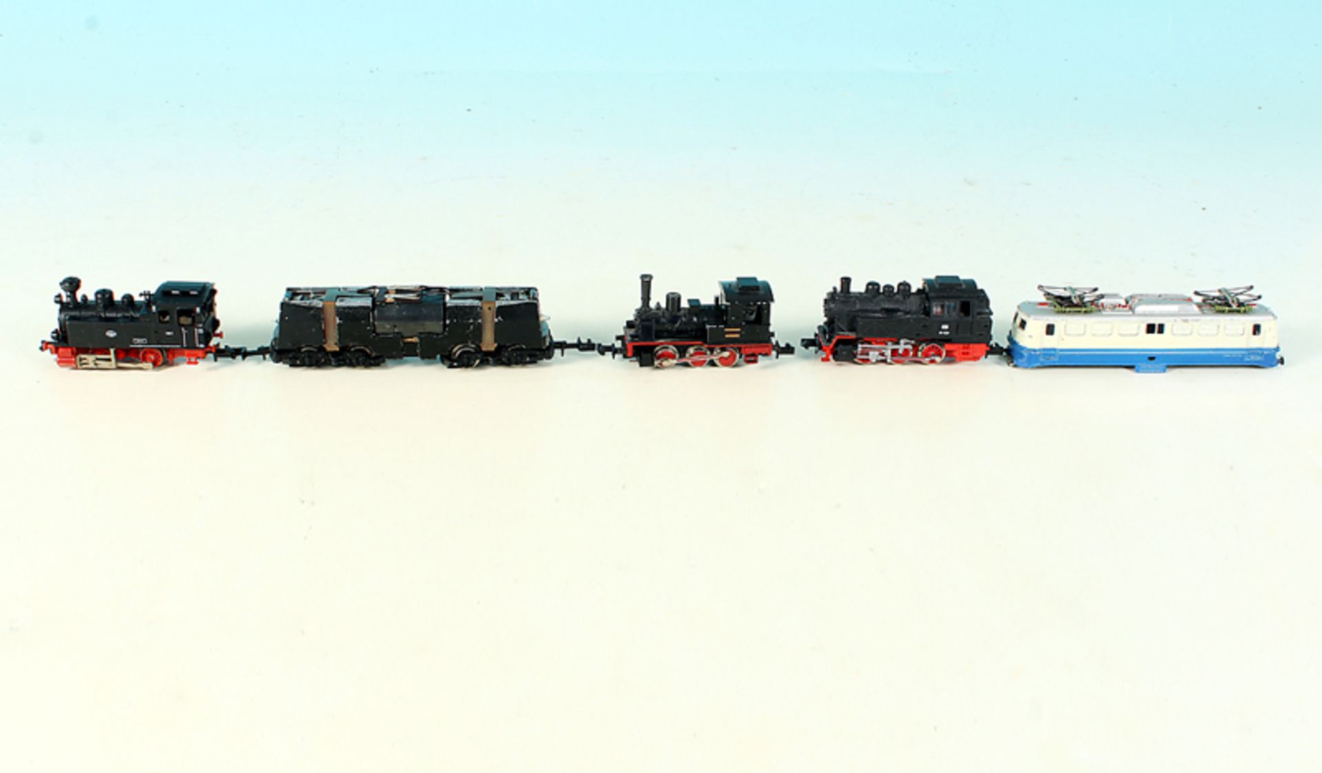 4 Lokomotiven - Spur N