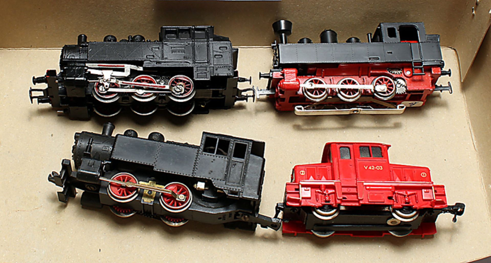 4 Lokomotiven - Spur H0