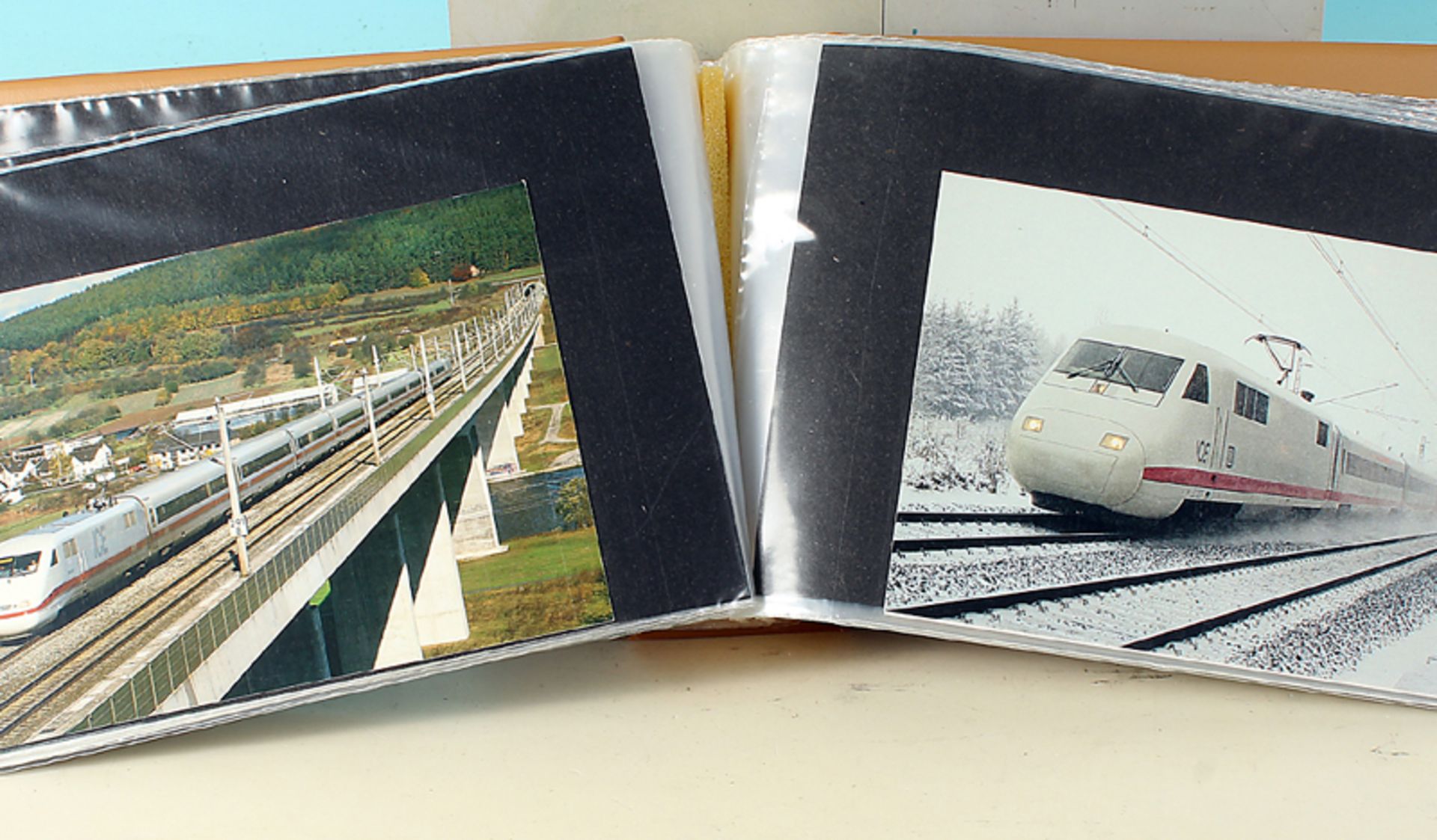 100 Ansichtskarten / Postkarten "Eisenbahnen"