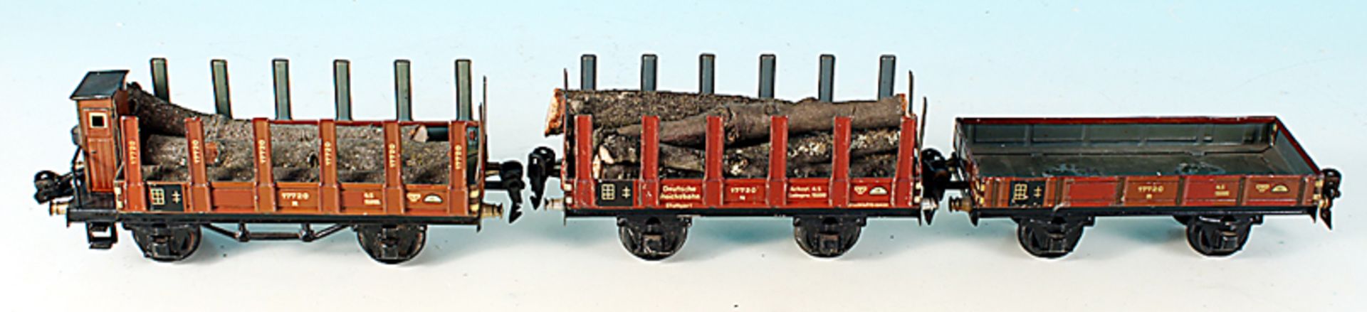 3 MÄRKLIN Güterwagen - Spur 0