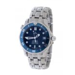 OMEGA Seamaster James Bond watch, no. 80464711, for men/Unisex.In stainless steel. Circular blue