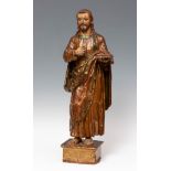 Romanesque school; second half of the 16th century."Saint John the Baptist".Carved, polychromed