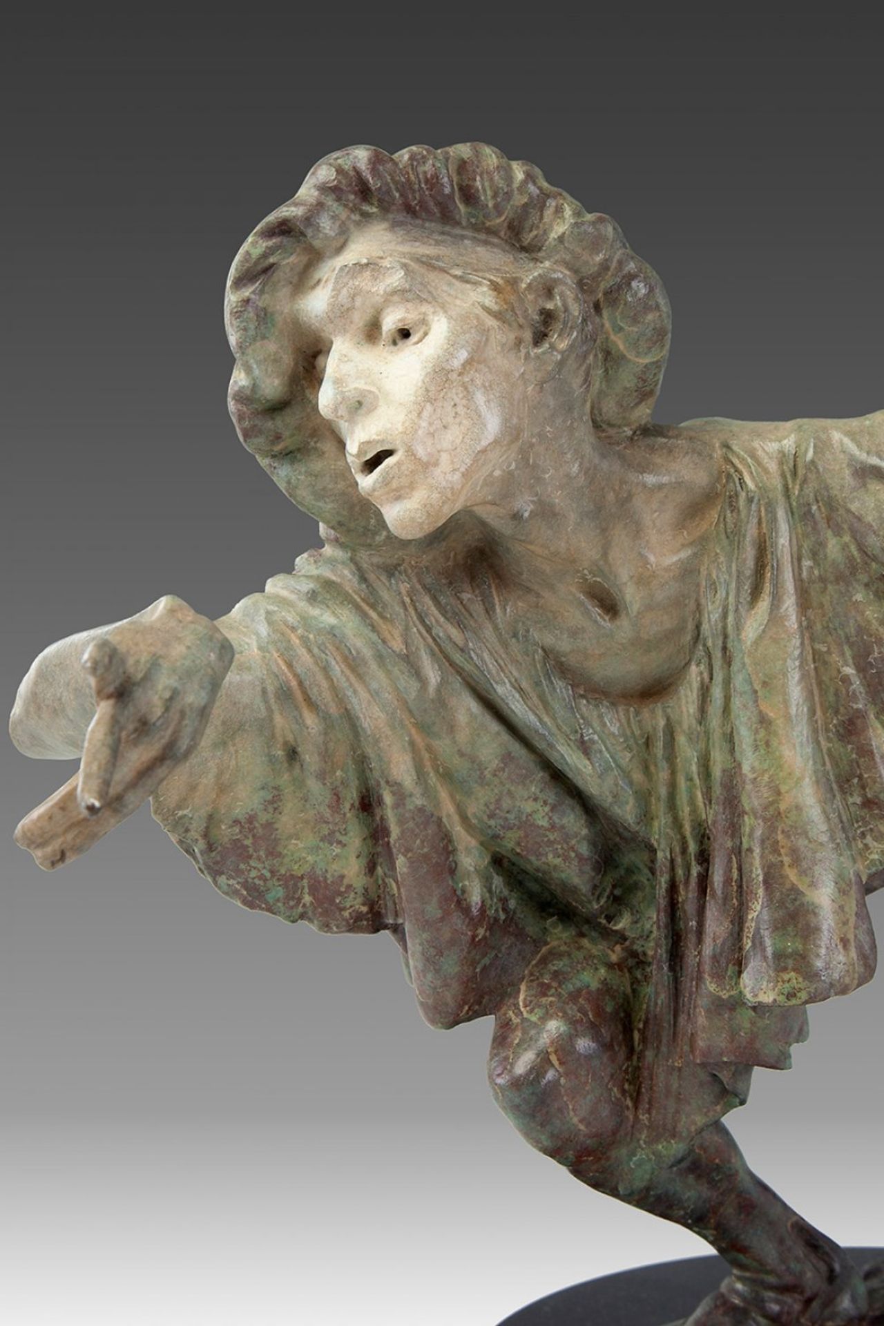 RICHARD MACDONALD (USA,1946)."Mime".Bronze, specimen 19/950.Signed and justified on the base. - Image 2 of 6