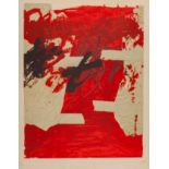 ANTONI TÀPIES PUIG (Barcelona, 1923 - 2012).Untitled.Lithograph, copy H.C. I/XX.Signed and justified