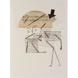 MANOLO VALDÉS BLASCO (Valencia, 1942)."La Reina Mariana como pretexto (Malevich)", 1984.Etching,