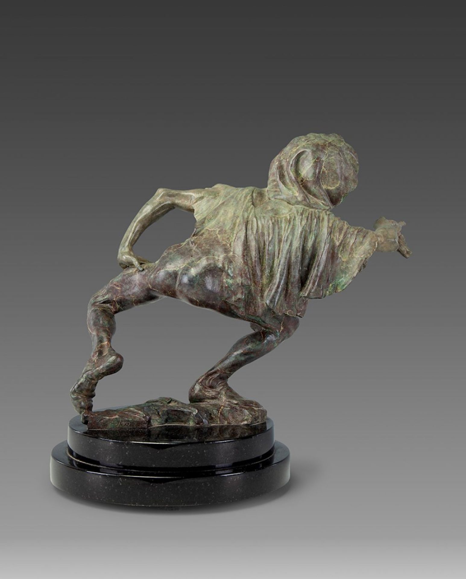 RICHARD MACDONALD (USA,1946)."Mime".Bronze, specimen 19/950.Signed and justified on the base. - Image 4 of 6