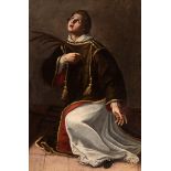 Italian school; Circle of DOMENICO FIASELLA (Italy, 1589 -1669); 17th century."Saint Lawrence.Oil on