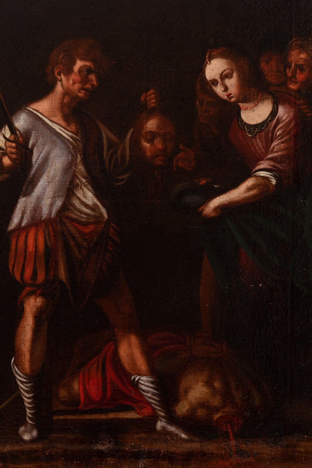 Workshop of ANTONIO DEL CASTILLO Y SAAVEDRA (Cordoba, 1616 - 1668)."Salome receiving the head of - Image 3 of 7