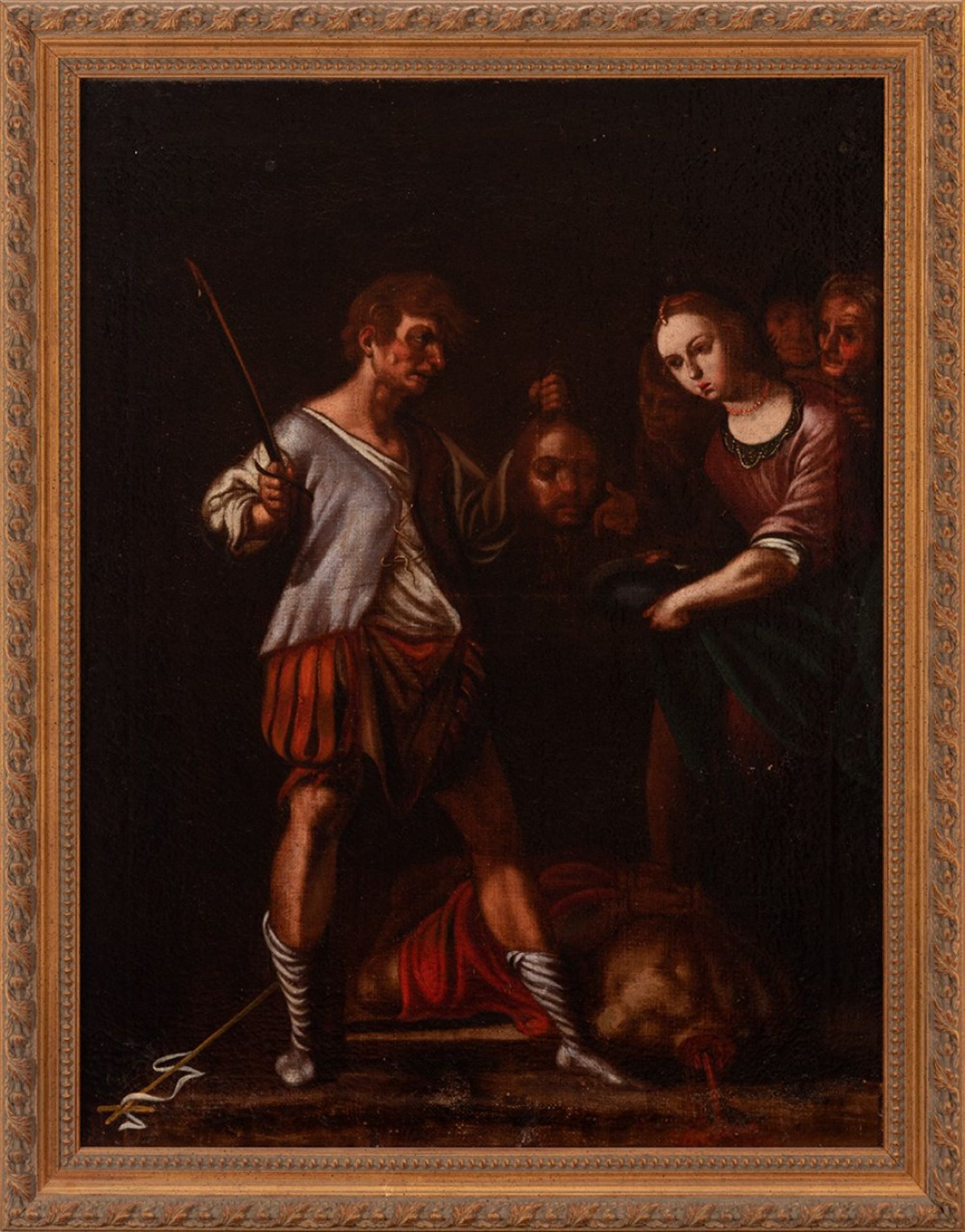 Workshop of ANTONIO DEL CASTILLO Y SAAVEDRA (Cordoba, 1616 - 1668)."Salome receiving the head of - Image 5 of 7