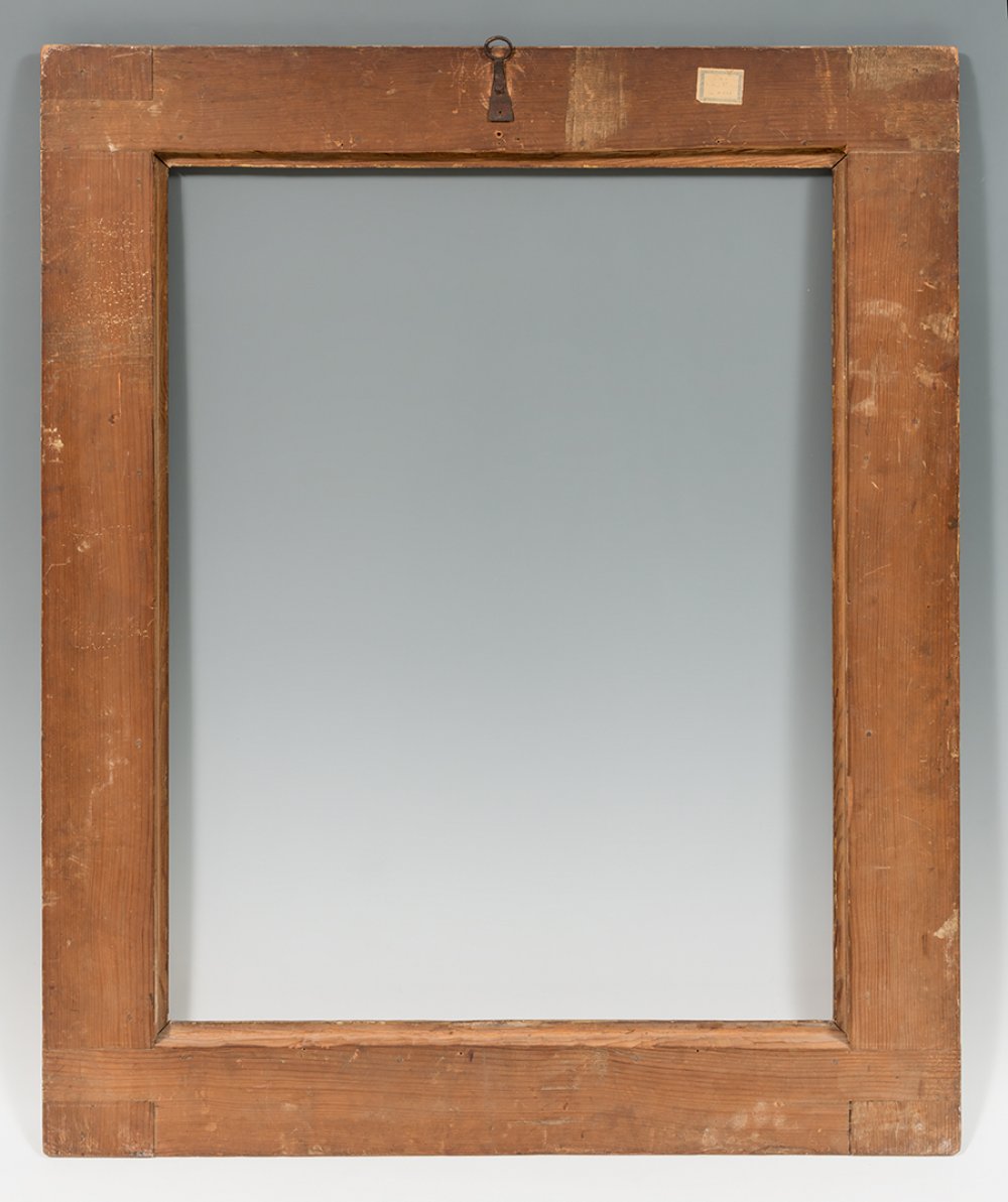 Frame; Spain, early 17th century.Wood.Measurements: 83 x 63 cm (light); 102 x 83 cm (frame). - Image 4 of 5