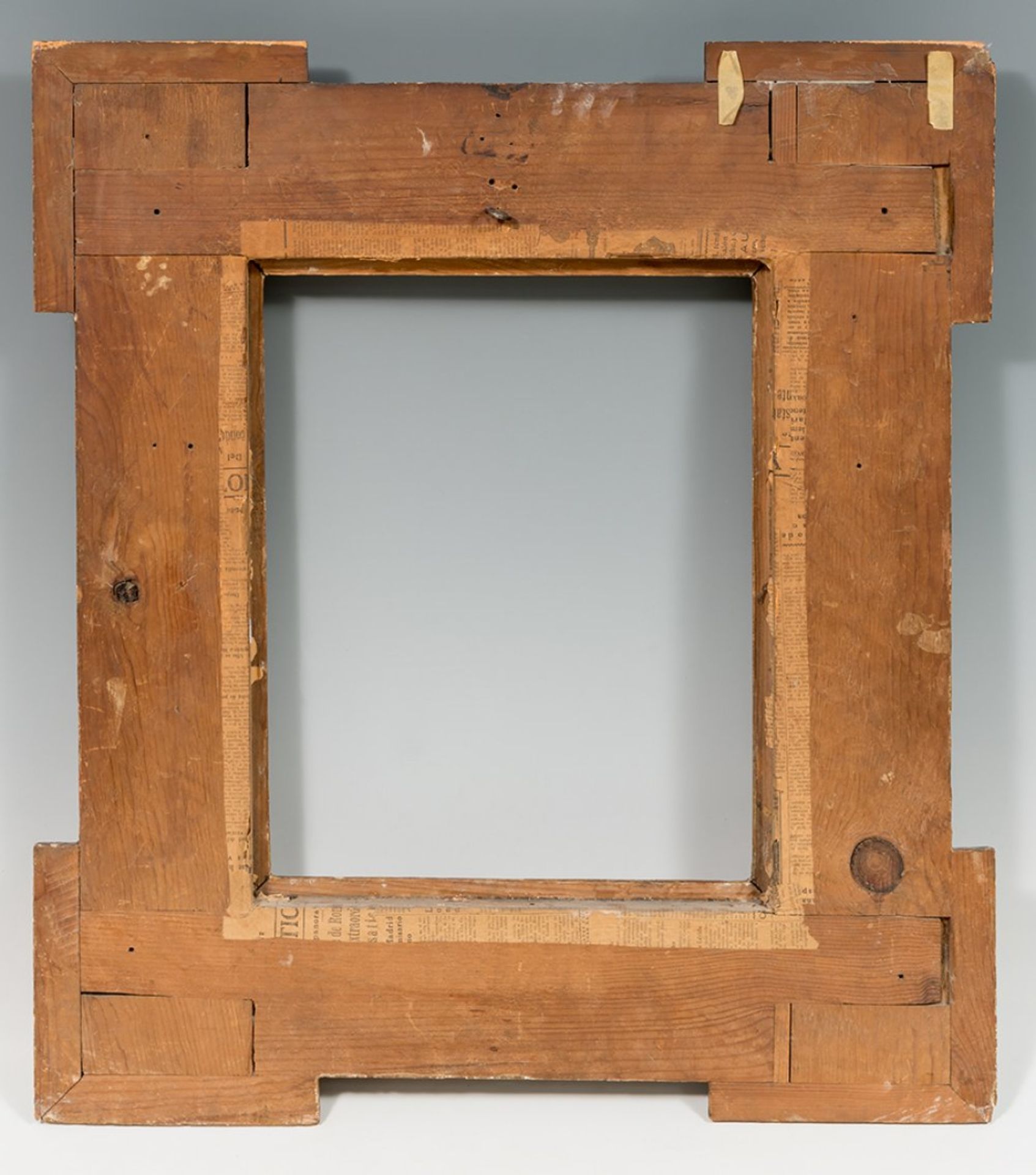 Frame; Spain, second half of the 17th century.Wood found and gilded with fine gold.Measurements; - Bild 5 aus 6