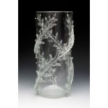 ERCOLE BAROVIER for BAROVIER & TOSO. Murano, Italy ca. 1945.Blown glass vase.Hand signed with