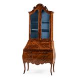 Louis XV style, Italy, early 19th century.Bois de violette and lemongrass.It shows signs of chipping