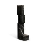 ILARIA BIANCHI (Pisa, 1989)."Rovinette Candle".Made in black marquina marble.The work will be