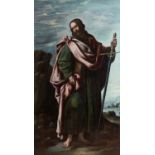Circle of VICENTE CARDUCHO (Florence, 1576 or 1978 - Madrid, 1638)."Saint Paul.Oil on canvas.Size: