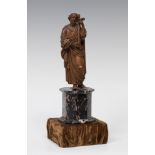 Italian school; second half of the 18th century."Saint Philip the Apostle".Carved boxwood and