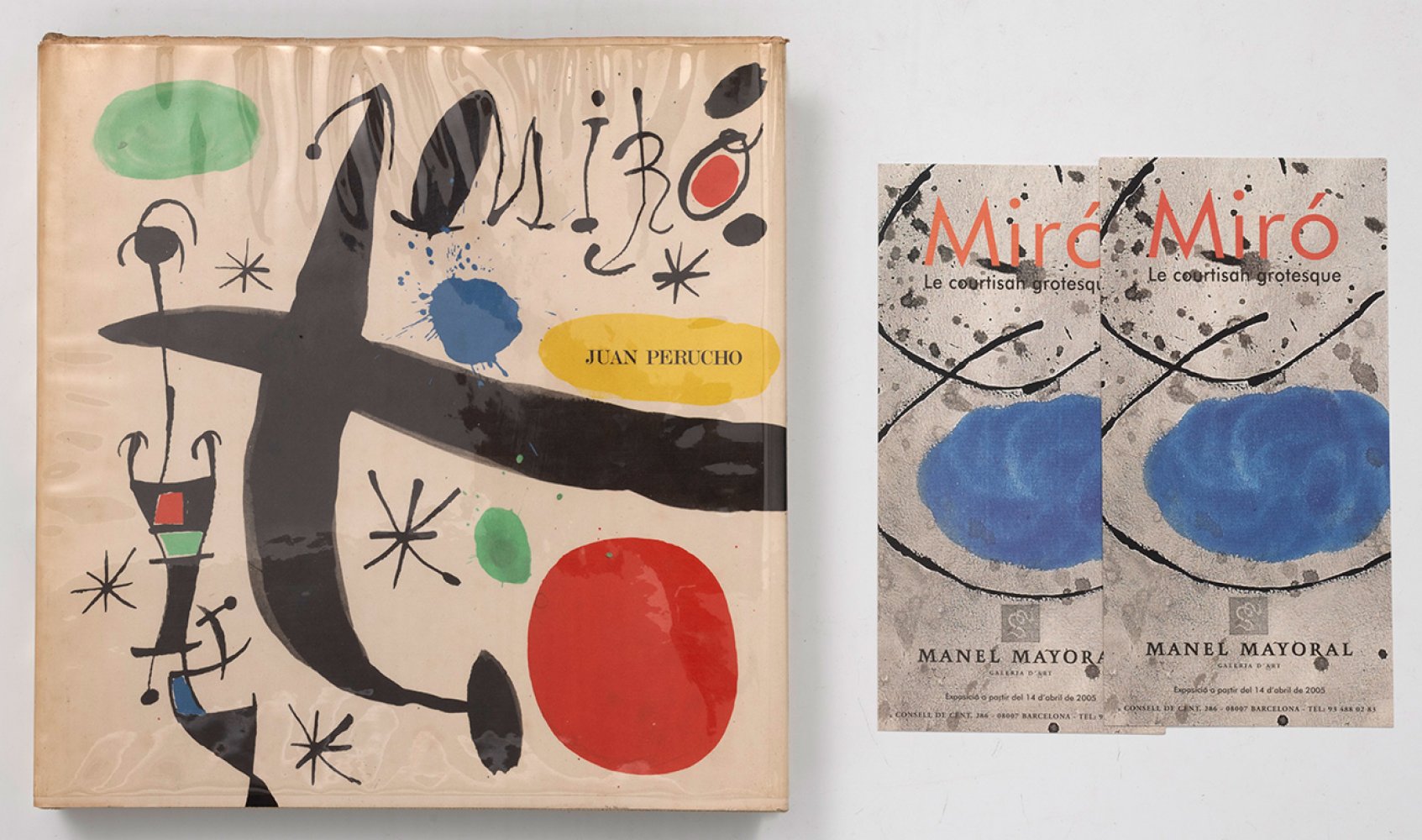 JOAN MIRÓ I FERRÀ (Barcelona, 1893 - Palma de Mallorca, 1983).Lot comprising:-Six small catalogues - Image 3 of 7