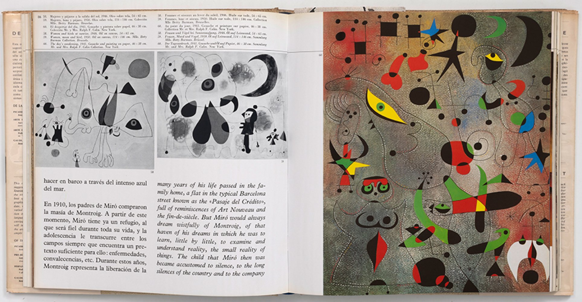 JOAN MIRÓ I FERRÀ (Barcelona, 1893 - Palma de Mallorca, 1983).Lot comprising:-Six small catalogues - Image 5 of 7