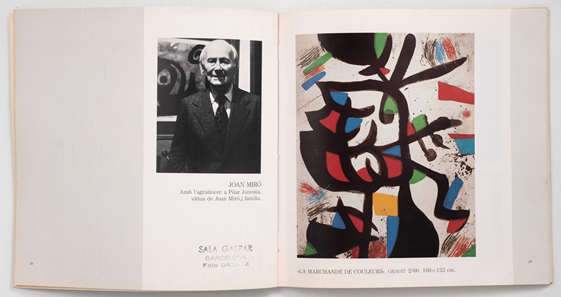 JOAN MIRÓ I FERRÀ (Barcelona, 1893 - Palma de Mallorca, 1983).Lot comprising:-Six small catalogues - Image 7 of 7