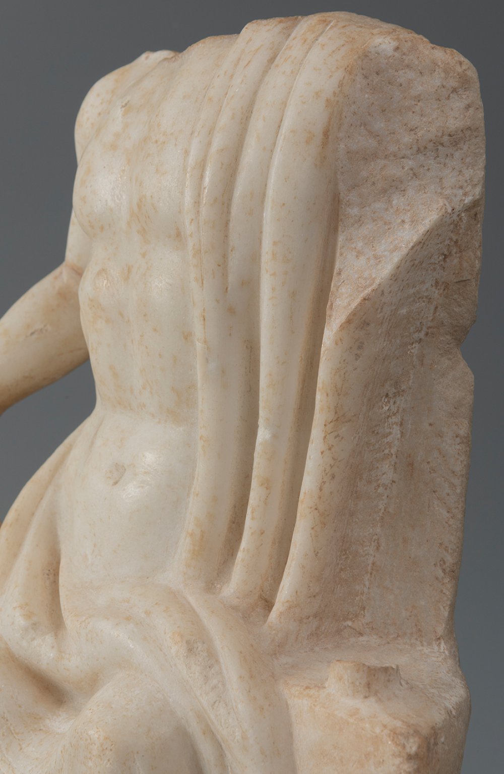 Jupiter. Roman Empire, 1st-2nd century AD.Marble.Good state of preservation.Measurements: 35 x 22 - Image 7 of 7
