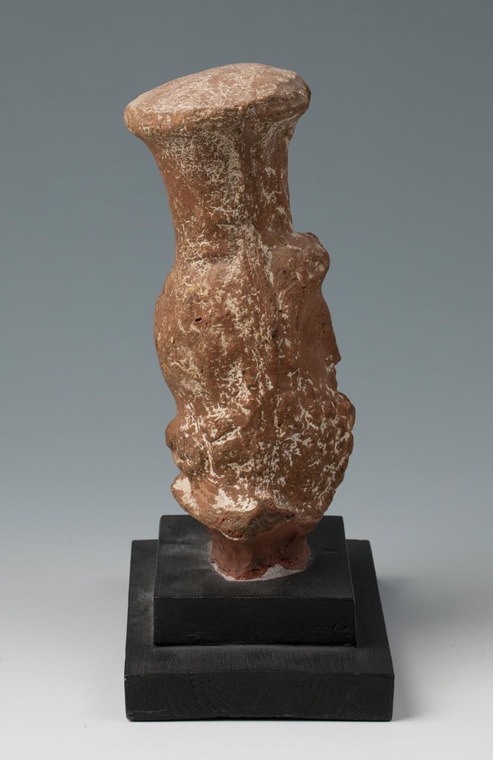 Serapis; Rome, 1st-3rd century AD.Terracotta.It has material adhesions.It shows wear and tear. - Image 3 of 5