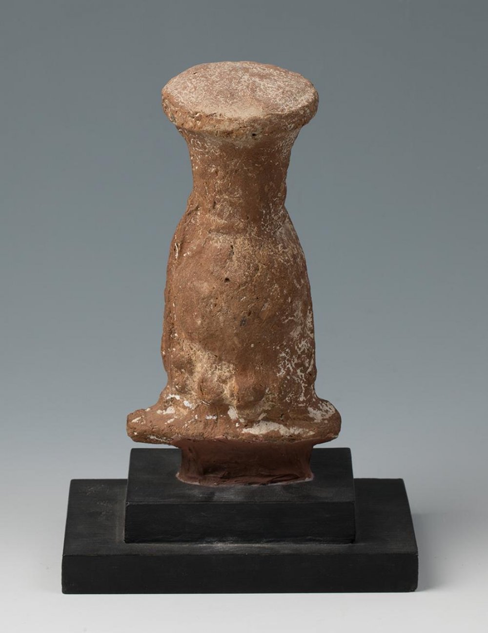 Serapis; Rome, 1st-3rd century AD.Terracotta.It has material adhesions.It shows wear and tear. - Image 2 of 5