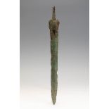 Spearhead. Luristan, Iran 1000 B.C. ca. .Bronze.Measurements: 35 cm (h.) .Luristan also known as