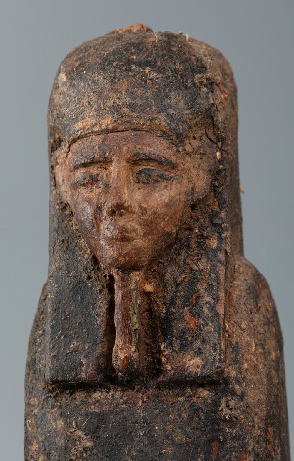 Ptah-Sokar-Osiris. Egypt, Ptolemaic Period, 3rd-1st century BC.Carved and polychromed wood. - Image 2 of 5