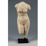 Torso of Venus. Rome, 1st-3rd century AD.Marble.Provenance: Private collection, Brussels, Belgium.