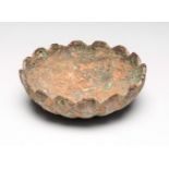 Small bowl from the Roman Empire, 2nd-3rd century AD.Terracotta.Size: 6 cm (diameter) x 2 cm (