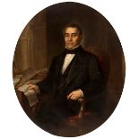 JOSÉ MARÍA ROMERO Y LÓPEZ (Seville, ca. 1815-ca. 1880). "Portrait of Don José Francisco Martínez".