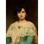 GONZALO BILBAO MARTÍNEZ (Seville, 1860 – Madrid, 1938)."Lady".Oil on canvas.Attach certificate of