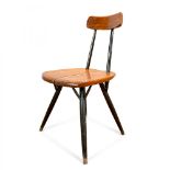 ILMARI TAPIOVAARA (Finland, 1914-1999) for LAUKAAN PUU.Pirkka" chair, designed in 1955.Spruce wood