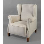 Armchair from the 60s.Wooden structure and fabric upholstery.Measurements: 96 x 68 x 80 cm.