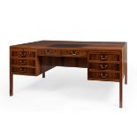 OLE WANSCHER (Denmark, 1903-1985).Writing table.Rosewood.Measurements: 74 x 167 x 84 cm.The desk