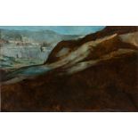 LLUIS GRANER ARRUFÍ (Barcelona, 1863 - 1929)."Landscape".Oil on canvas.Signed on the back.Size: 60 x