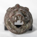 Ancient lion-headed saddle. Ancient Rome, ca. 2nd-3rd century AD.Bronze.In very good condition.