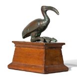 Ibis. Ancient Egypt, Ptolemaic, circa 3rd century BC.Bronze.In good condition.Provenance: Former